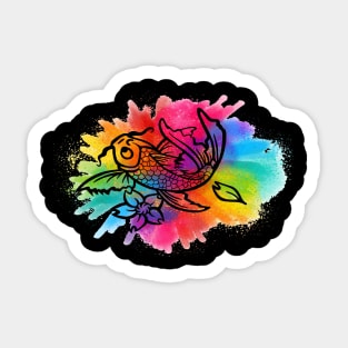 Koi Fish Sticker